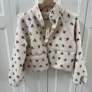 Saltwater Luxe Floral Sherpa
